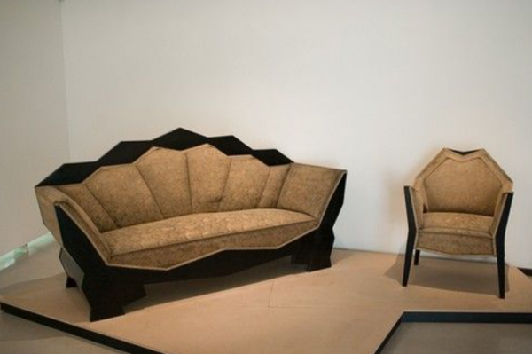 Pola Kubistis pada Kursi dan Sofa